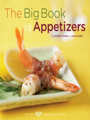 cover image of The Big Book of Appetizers